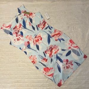 NWT Floral Sheath Dress